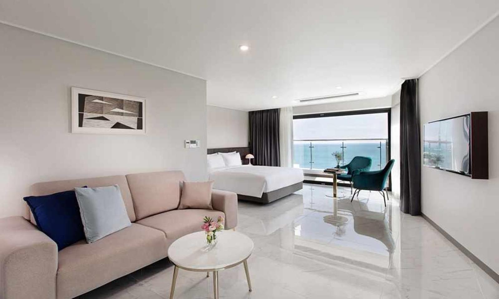 Busan Yeongmu Parade Hotel Haeundae Beach Exteriér fotografie